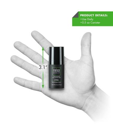 Tiege Hanley Eye Cream for Men (EYES) - Caffeine Infused | Dark Circle & Wrinkle Fighter | Fragrance-Free - 0.5 oz - Buy Online on GoSupps.com