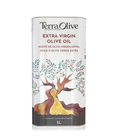 Terraolive - Native olive oil extra olive oil for cooking olive oil variety smooth body origin Spain Montes de Toledo can - 5l conventionally 5l - can