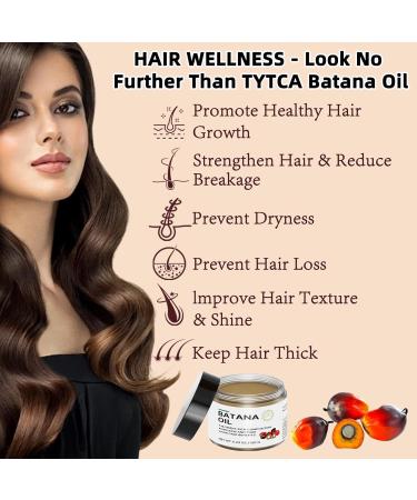 Batana Oil - 100% Natural Hair Growth Oil for Men & Women | Prevents Hair Loss Moisturizes Scalp & Enhances Thickness - 4.23 oz - Buy Online on GoSupps.com