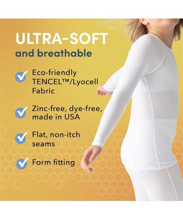 Ultra-Soft Non-Itch Eczema Shirt for Kids (2 Years) - Eco-Friendly Tencel Clothing | Wrap-E-Soothe - Buy Online on GoSupps.com