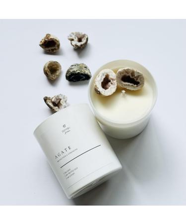 Crystal Candle | Agate GEODE