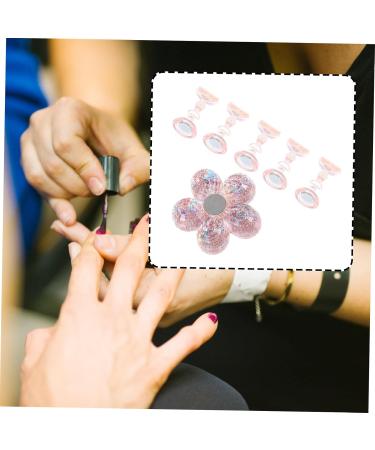 minkissy 1 Set Chess Practice Seat Nail Art Practice Holder Fingernail Display Stand Nail Art Display Rack Pedicure Stand Nail Practice Stand Manicure Practice Rack Acrylic Magnetic Bracket 2x1cm Pink - Buy Online on GoSupps.com