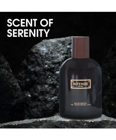 Intense Sensual Woody Fragrance for Men | Long Lasting Cologne Aromatic Scent Eau de Parfum Natural Spray - Great Holiday Gift 3.4 Fl Oz/100 Ml - Buy Online on GoSupps.com