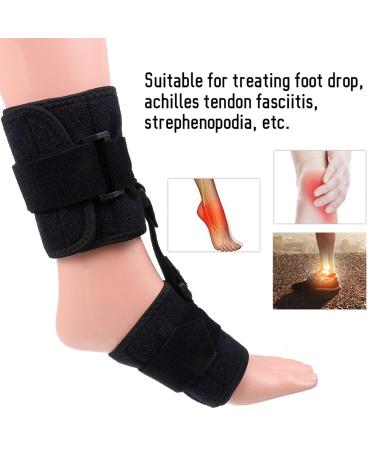 Buy Healifty Foot Drop Corrector Wrap - Elastic Splint Support for Running & Football - Cotton Sleeve Protector (Black 25x15cm) | International Shipping - Buy Online on GoSupps.com