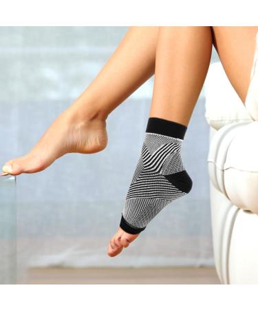 Buy Healvian Elastic Ankle Sleeve - Breathable Ankle Braces & Supports for Ultimate Comfort | International Shipping Available - Buy Online on GoSupps.com