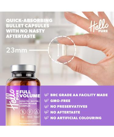 Hair Growth Vitamins with Biotin for Men & Women - Strengthen Hair, Skin & Nails - Immune System Support - Buy Online on GoSupps.com