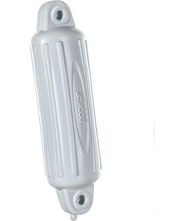 Attwood 9354D1 Softside Oval Boat Fender 4x16 White - Heavy-Duty Protection for Your Vessel - Buy Online on GoSupps.com