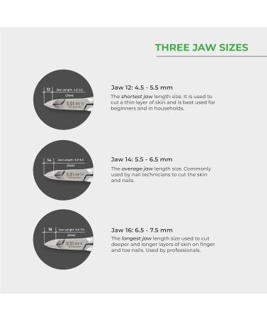 NGHIA Cuticle Nipper D-07 JAW 12 | Stainless Steel Durable & Sharp | Ergonomic Design for Salons & Home Use | Grey Plated - Buy Online on GoSupps.com