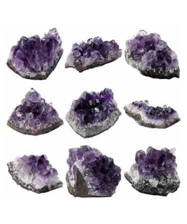 Natural Crystal Rough 1 pc Natural Purple Amethyst Crystal Quartz Cluster geode Sample Home Decoration Random Gemstone Stone