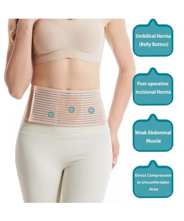 Umbilical & Inguinal Hernia Bandage | Belly Belt for Navel Hernia | Large/X-Large | Bentbruch Bandage (Pack of 1) - International Shipping Available - Buy Online on GoSupps.com