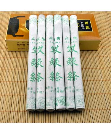 Buy BUNIQ Moxibustion PICTS - 10PC Pure Moxa Rolls for Traditional Meridian Massage | International Shipping Available - Buy Online on GoSupps.com