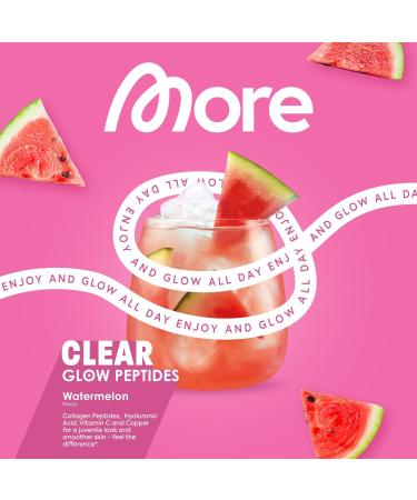 More Clear Glow Peptides Watermelon 600g | Supports Muscles Skin Joints & Tendons | Quality Tested - Made in Germany | International Shipping Available - Buy Online on GoSupps.com