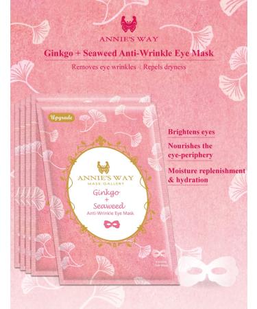 Annie's Way Ginkgo Seaweed Anti-Wrinkle Eye Mask - Taiwan Excellence Fantasy Land Series | 10 pcs - Shop Internationally - Buy Online on GoSupps.com