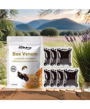 Lymphatic Drainage & Slimming Foot Soak Beads Lukmlca Bee Venom Foot Soak Foot Soak Salts Healthy Fast Shape & Cleanse Body Relief Relax Foot Soak For Hard Skin Foot Spa (1Bag-49ml) - Buy Online on GoSupps.com