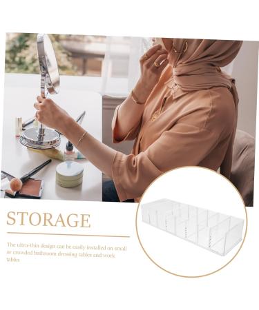 PRETYZOOM 2pcs Cosmetic Storage Box Eyeshadow Drawer Cosmetic Organizer Countertop Organizer Make up Desk Transparentx2pcs 25x8.5x4.8cmx2pcs - Buy Online on GoSupps.com
