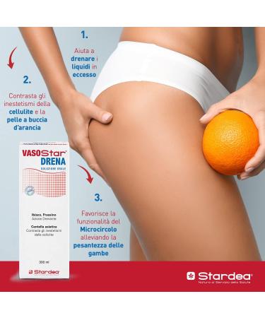 Vasostar Drainage Supplement | 300ml | Reduce Liquid Retention & Swelling in Legs | Dietary Support for Detox | International Shipping Available - Buy Online on GoSupps.com