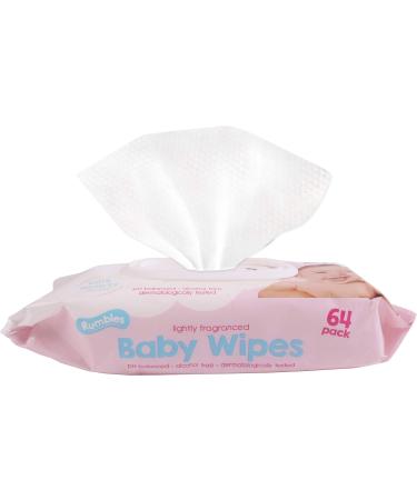 320x Lightly Scented Baby Wipes | Alcohol-Free & Fragranced | Gentle Skin Cleansing for Newborns | Nappy Changing Hygiene - Buy Online on GoSupps.com