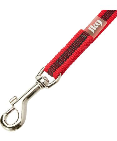IDC Color & Gray Rubberized Leash - 14mm x 1m with Loop | Durable Red-Grey Dog Leash for International Shipping - Buy Online on GoSupps.com