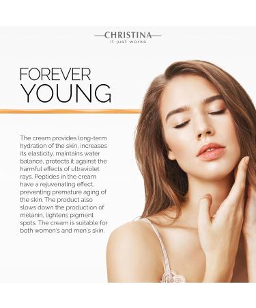 CHRISTINA Forever Young Hydra-Protective Day Cream SPF 25 - Nourishing for Combination Normal & Dry Skin - 50ml | International Shipping Available - Buy Online on GoSupps.com