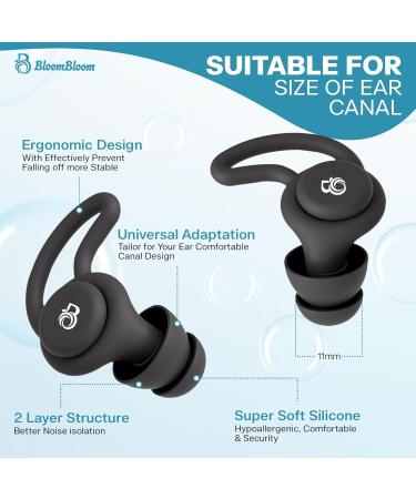 Silicone Ear Plugs for Sleeping & Concerts - Noise Cancelling Super Soft Hearing Protection - Buy Online on GoSupps.com