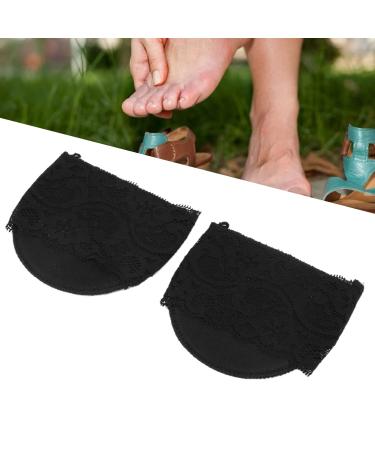 Forefoot Sleeve High Heel Shoes Forefoot Sleeve for Woman for Home(No. 4 lace black)
