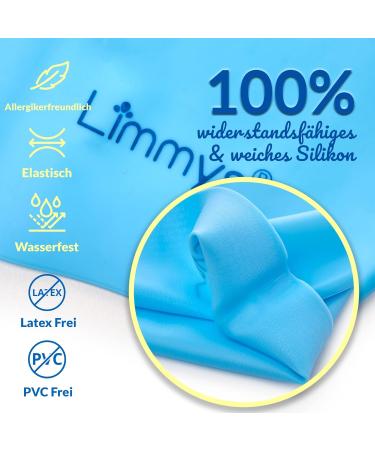 Shop Limmys Premium Bathing Cap for Children Comfortable & Stretchy Long/Short Hair Swim Caps for Kids | High-Quality Dark Blue Swimming Cap for Girls & Boys - Buy Online on GoSupps.com