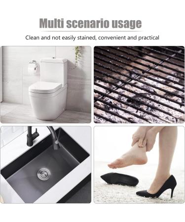 4-Pack Everdrop Bimsstein Cleaner Brushes - Powerful Pumice Stone for Toilet Grill Kitchen Oven Shower & Sink Cleaning - International Shipping Available - Buy Online on GoSupps.com