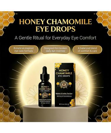 Genuine Honey Eye Cleansing Serum Natural Honey Bee Eye Care Drops Gentle Hydration & Nourishing Formula for Dry Tired Deep Moisturizing & Refreshing 15m/0.5 oz (1 pcs) 0.5 Fl Oz (Pack of 1) - Buy Online on GoSupps.com