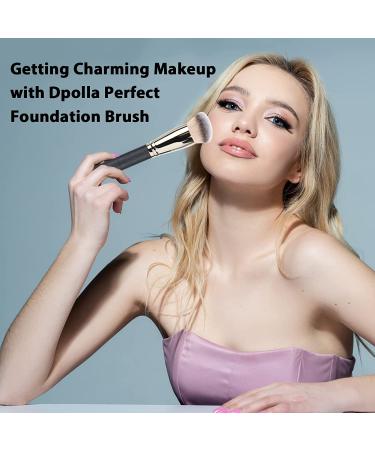 Polla Angled Kabuki Brush - Premium Makeup Tool for Flawless Liquid Foundation & Powder Cosmetics - Buy Online on GoSupps.com