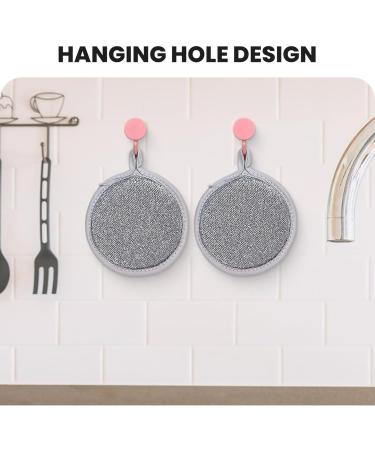 Multipurpose Wire Dishwashing Rags 2024 New Non Scratch Wire Dishcloth Kitchen Dish Towels Double Layer Wire Dishwashing Rags Cleaning Rags Scrubbing Household Kitchen Supplies(30 psc) 30 pcs - Buy Online on GoSupps.com