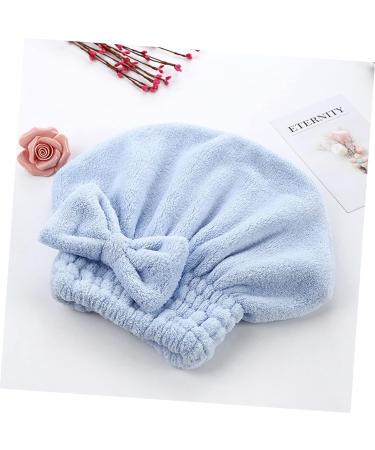 FRCOLOR 6 Pcs Coral Fleece Dry Hair Hat Night Sleep Cap Bowknot Bath Absorbent Hat Water Absorption Hair Hat Wrapped Bath Cap Hair Turbans for Women Washing Girl Hat Pumpkin Miss Hair Ring - Buy Online on GoSupps.com