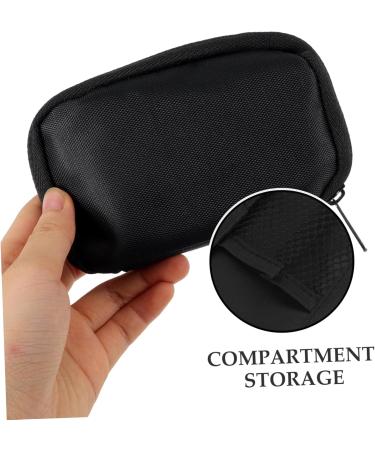 Hemoton Tote Bag 6 Pcs Blood Meter Storage Bag Zipper Case Doctor Supplies Portable Sphygmomanometer Suitcase Blackx3pcs 13x8.5cmx3pcs - Buy Online on GoSupps.com