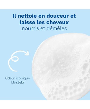 Mustela - Shampoing Cr me - Shampooing D m lant Cheveux Enfant & Nourrissant - Soin Cheveux Boucl s Longs Ondul s - Beurre de Karit Bio et Huile d'Avocat - Gamme Shampoing B b Haute Tol rance - Buy Online on GoSupps.com
