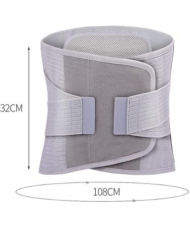 Widened Design Self-Heating Back Brace Lumbar Support Belt Adjustable Breathable for Men Women Pain Relief with Removable Pad (Size : Medium) (Large) (Medium) - Buy Online on GoSupps.com