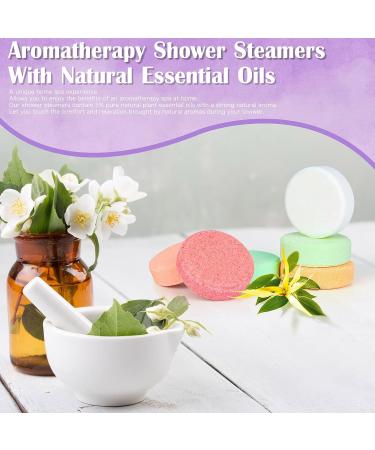 PHATOIL Shower Steamers Aromatherapy Variety Pack - 8 Essential Oil Shower Bombs for Spa Relaxation, Stress Relief, and Self Care - Great Gift Set for Birthday or Valentine's Day - Buy Online on GoSupps.com