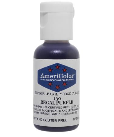 Americolor Soft Gel Paste Food Color.75-Ounce, Regal Purple