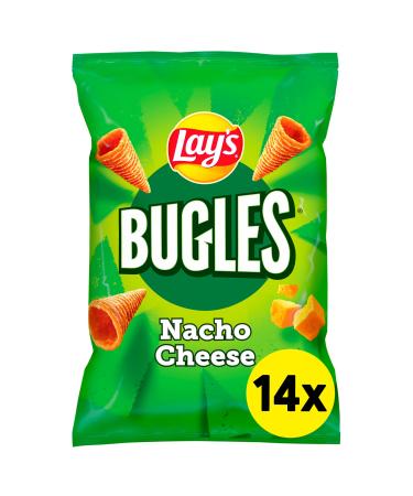 Lay's Bugles Nacho Cheese 75 gr - doos 14 zakken