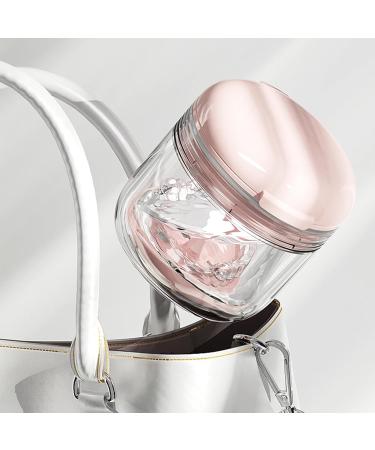 Hanobc Portable Prosthesis Case Holder - Bath Tui Prosthesis Cup & Storage for Travel Cleaning (Red) - Buy Online on GoSupps.com