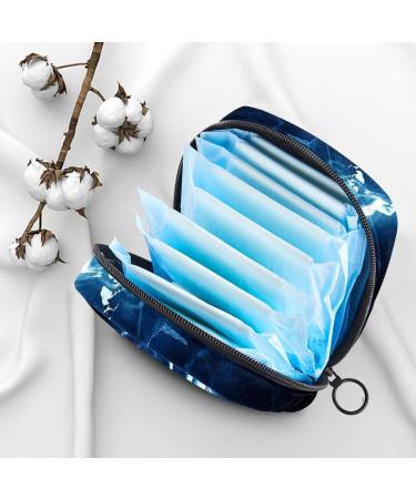 Menstrual Bag with Zipper - Stylish Ladies Napkin & Tampon Collection Bag for Women & Girls | Statue of Liberty Design - International Shipping Available - Buy Online on GoSupps.com