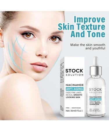 Atuio B -tox Serum | Immediate Anti-Aging Face Serum with Vitamin C & E | Reduces Fine Lines & Wrinkles for Plump Skin - Buy Online on GoSupps.com