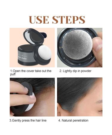Best Black Hair Concealer Powder | 4g Root Repair Powder for Thin Hair - International Shipping Available - Buy Online on GoSupps.com