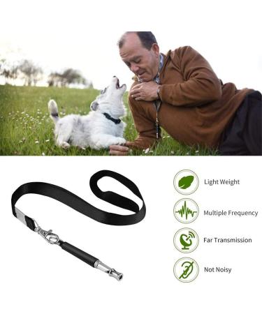 Adjustable Dog Pipe Whistle - High Frequency & Loud | Effective Dog Training | 2 Pack - International Shipping Available - Buy Online on GoSupps.com