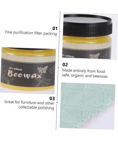 VILLCASE 2pcs Beeswax Wood Seasoning Wax - Natural Polishing Wax for Wood Care - 0.04oz Yellow | International Shipping Available - Buy Online on GoSupps.com