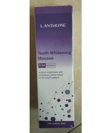 Teeth Whitening Mousse V34 - Brighten Your Smile | International Shipping Available - Buy Online on GoSupps.com