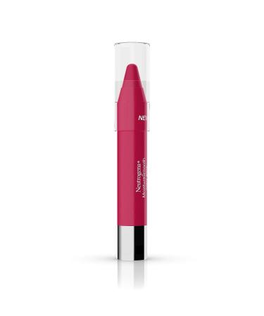 Neutrogena MoistureSmooth Color Stick for Lips - Cherry Pink 0.11 Ounce - Moisturizing Lipstick with Shea Butter and Fruit Extracts - Buy Online on GoSupps.com