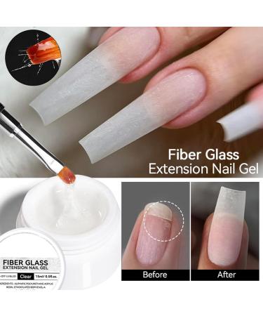 Repairing Broken Nails | Gel for Fragile and Damaged Nails Strengthening and Long-Lasting Protection 15ml Home Manicure Treatment - Buy Online on GoSupps.com