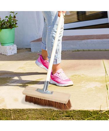 3 Sizes Replacement Wash Brush Head - Wash Brush Head for Broom Outdoor Garden Broom Nylon Brush Head Wide Brooms with Screws Multifunctional Household Cleaning Supplies Medium - Buy Online on GoSupps.com