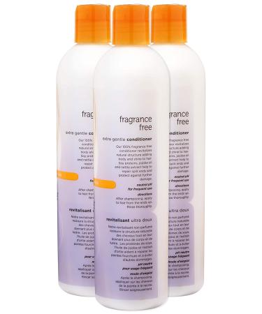 Earth Science Fragrance Free Conditioner - 3 Pack (12oz) | Nourish & Hydrate Hair - Buy Online on GoSupps.com