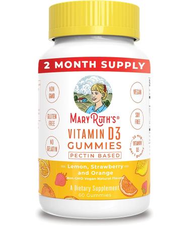 MaryRuth's Fiber & Vitamin D3 Gummies Bundle | Gut & Bone Health Support | Vegan Non-GMO - Buy Online on GoSupps.com