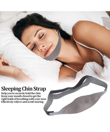 Breathable Snoring Chin Strap - Improve Sleep Quality and Prevent Snoring - Soft Nylon for Men and Women - Buy Online on GoSupps.com